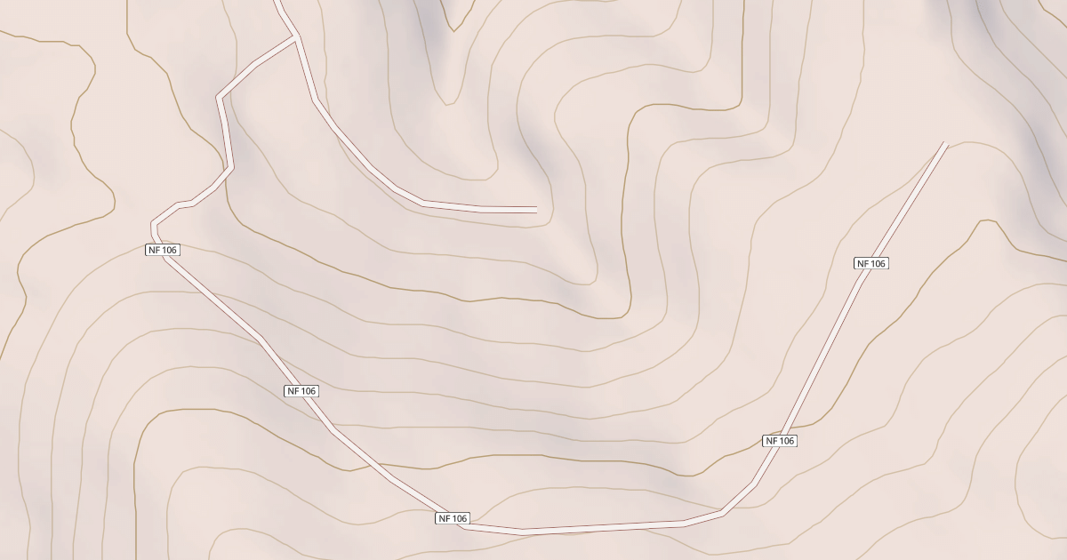 Map preview of USFS Motor Vehicle Use Map Roads {4AEDBC56-5201-42FB-906A-E4FD71C7981E}