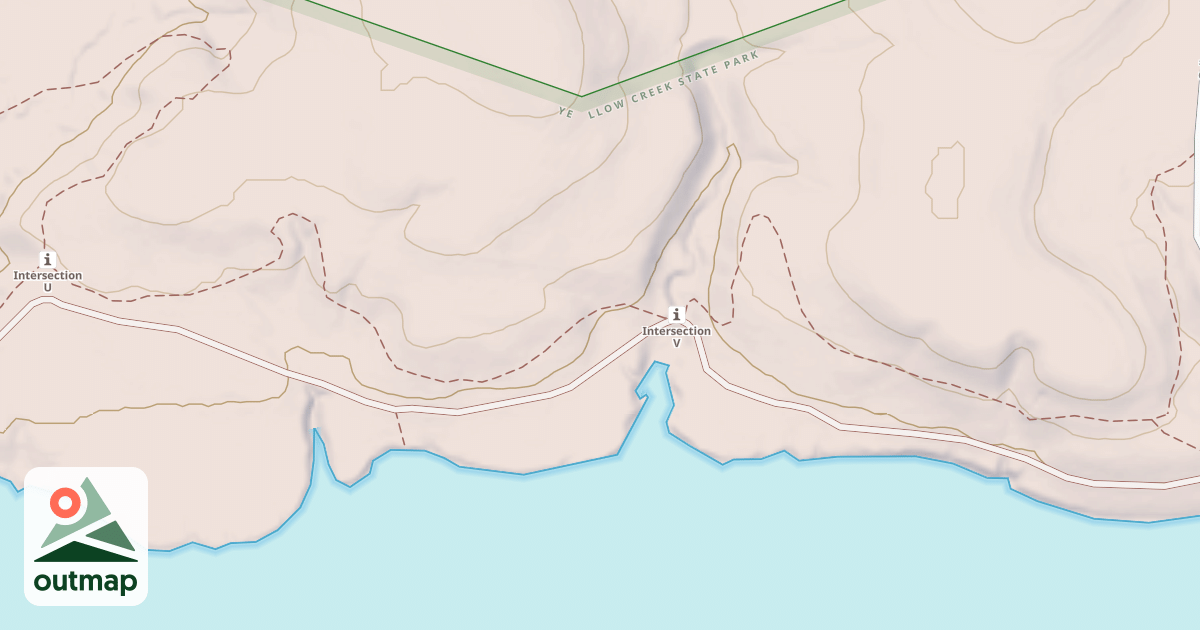 Map of Yellow Creek State Park Trails