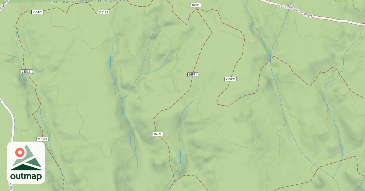 Map of Blm T6038