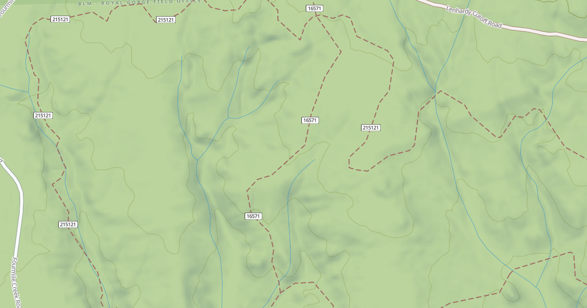 Map preview of Blm T6038