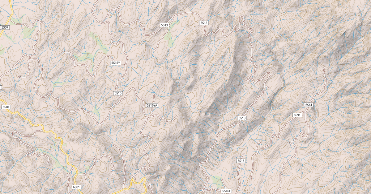Map preview of CHIQUITO CANYON