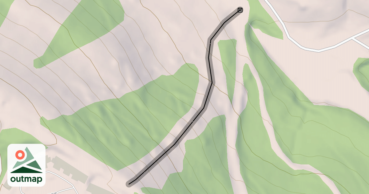 Map of Goosebumps Slope