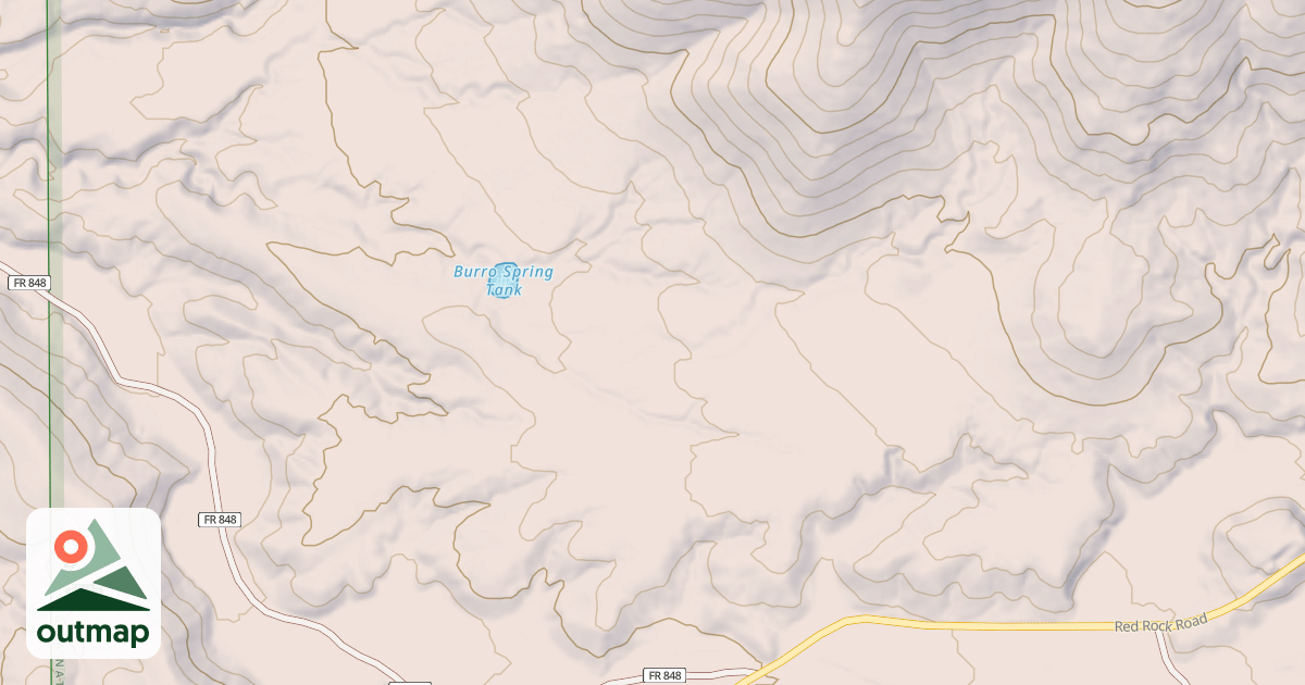 Map of 4245 E