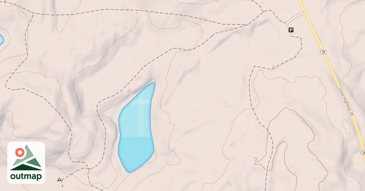 Map of ADELE LAKE BOAT ACCESS