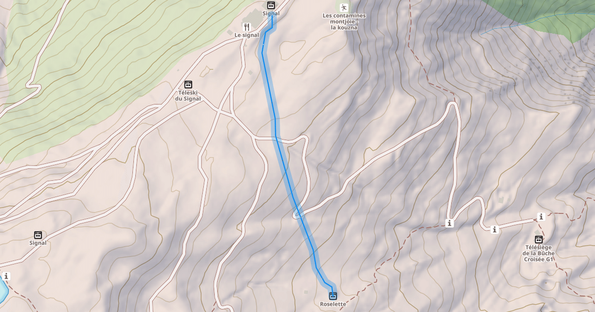 Map preview of Gentianes