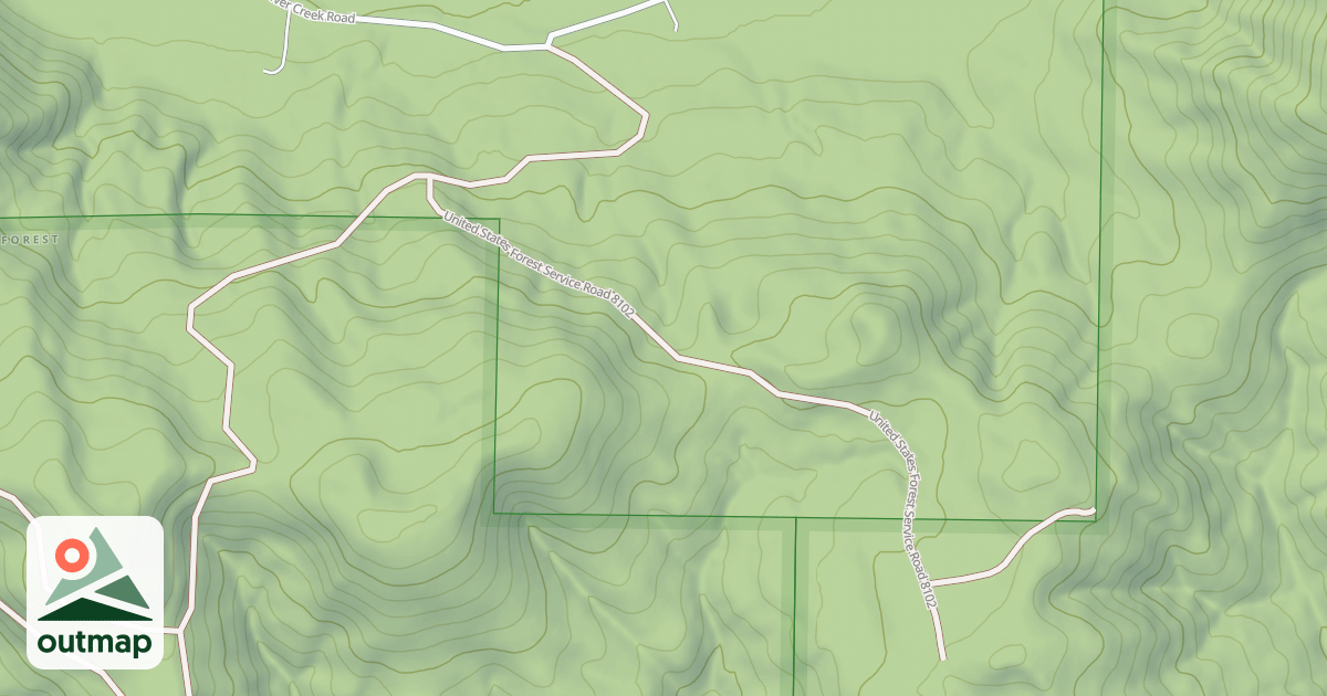 Map of BEAVER RIDGE