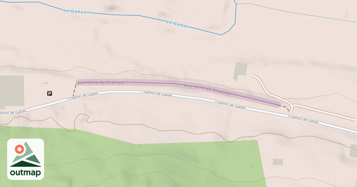 Map of Voie Verte de Chalosse