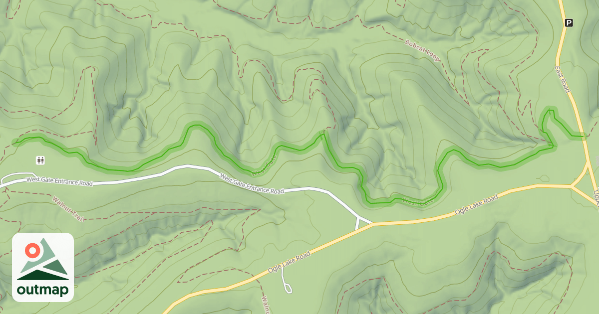 Map of West Gate