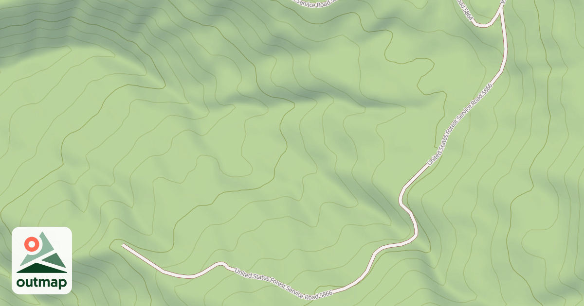Map of USFS Motor Vehicle Use Map Roads {40D38983-99B4-47DC-B4BB-28E9F33FB913}
