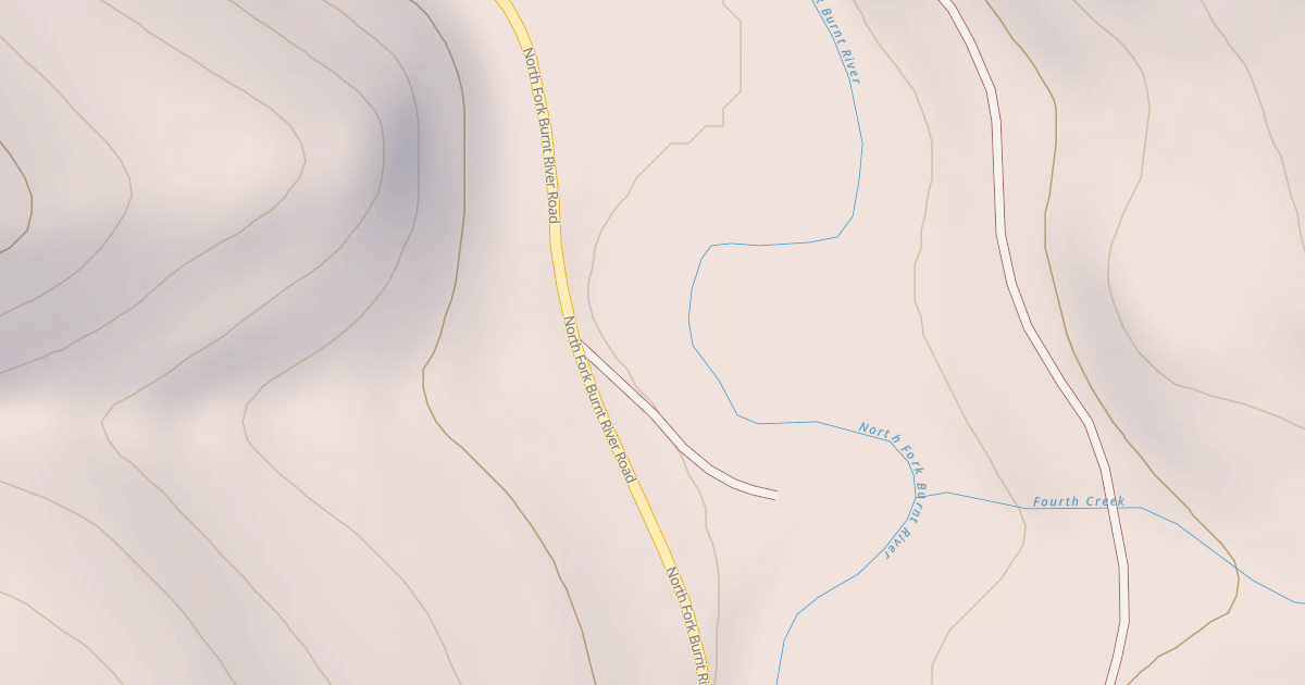 Map preview of USFS National Forest System Roads {43B47C1A-6508-4372-BD7F-1F46F69599E2}