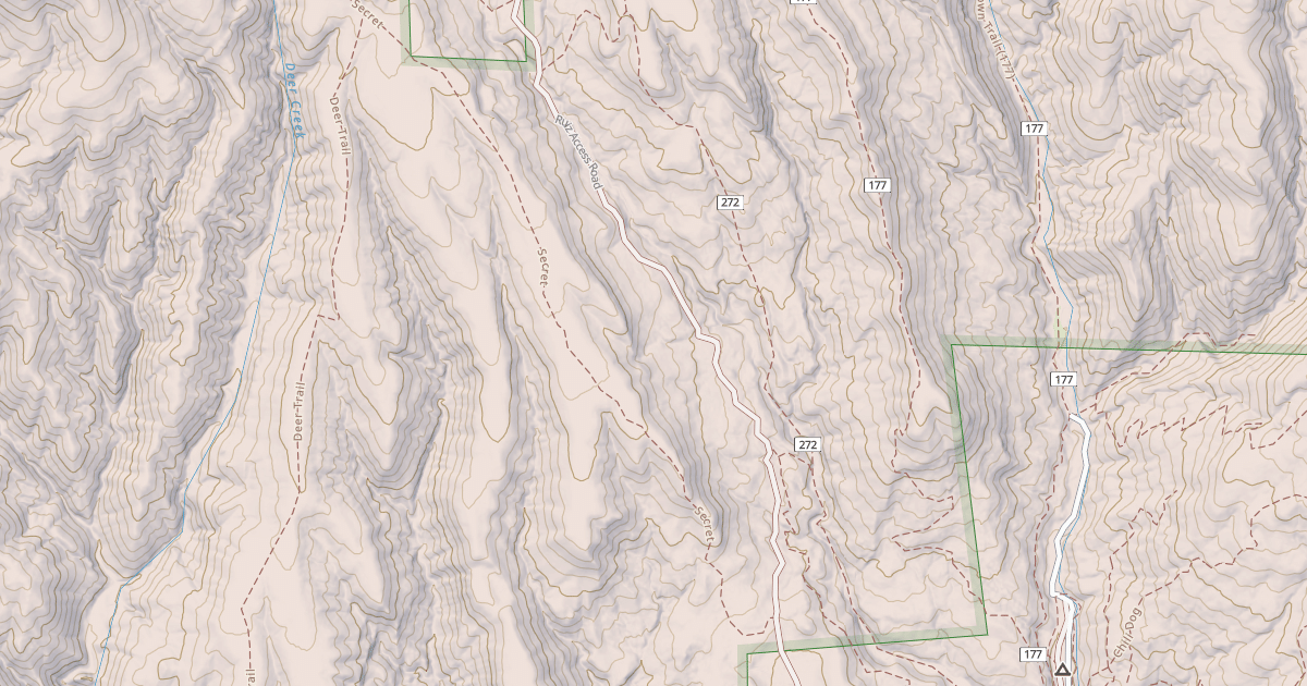 Map preview of DEER CANYON