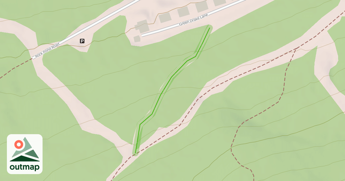 Map of Rock Pond