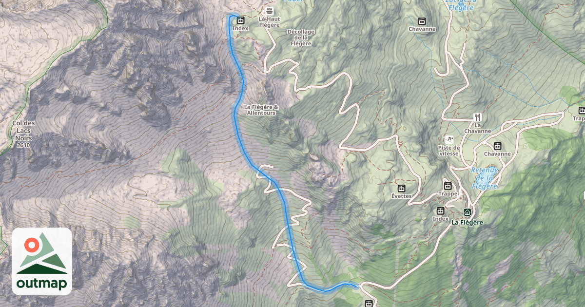 Map of Lachenal