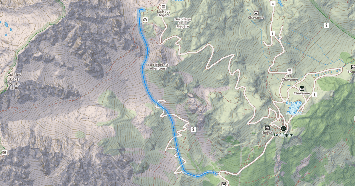 Map preview of Lachenal