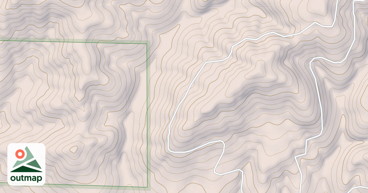 Map of DRY FORK D