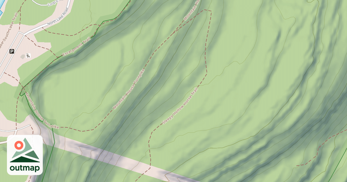 Map of Sleepy Hollow
