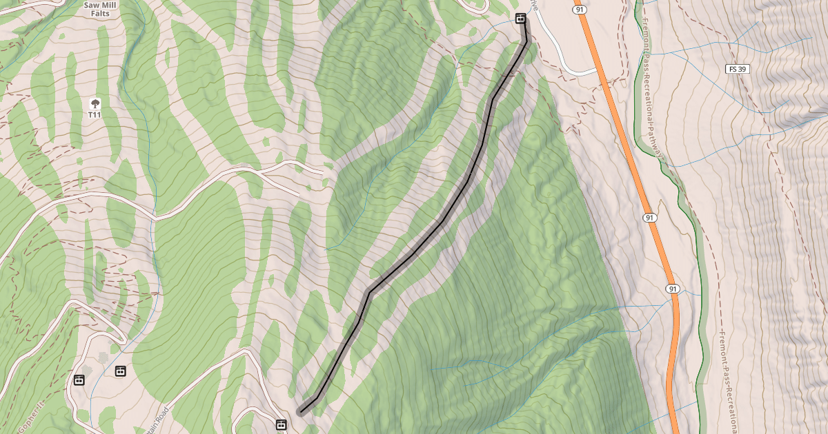 Map preview of Too Much
