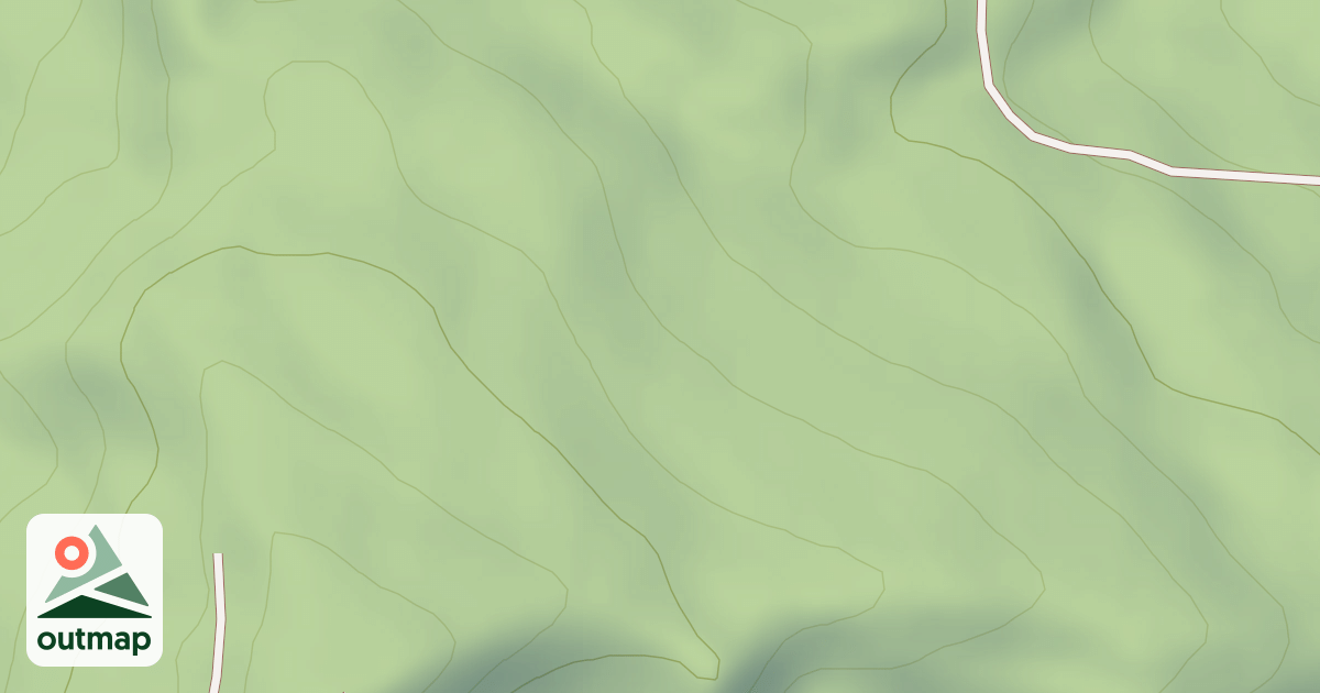 Map of Flat Mountain Trail 23
