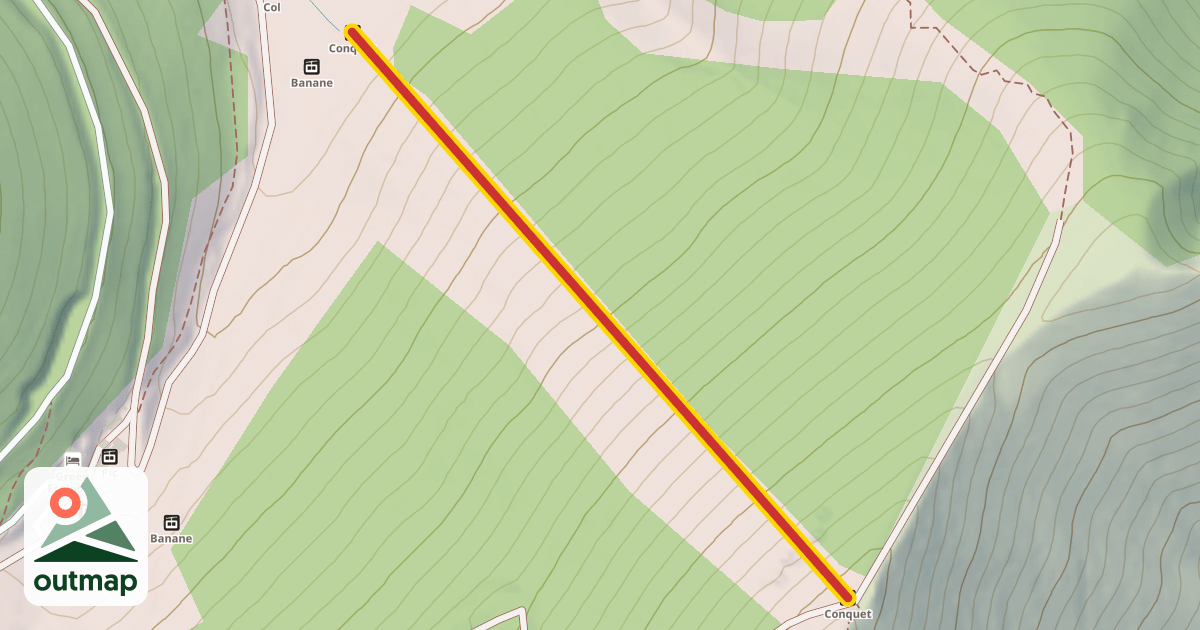 Map of Conquet