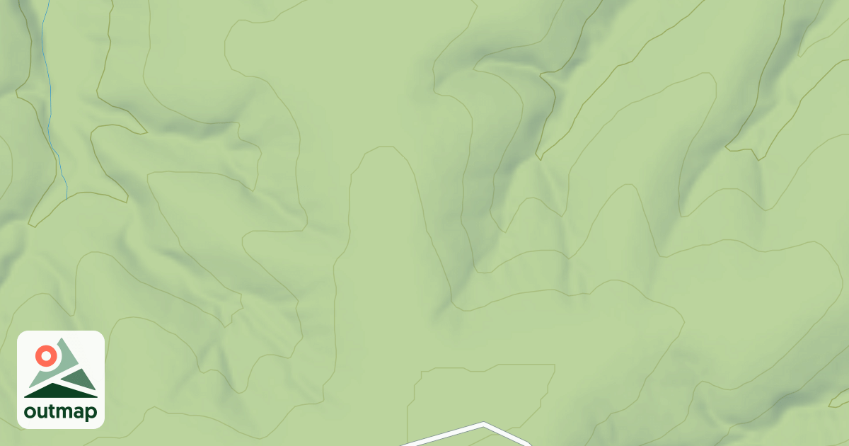 Map of TRACE BRANCH SPUR A