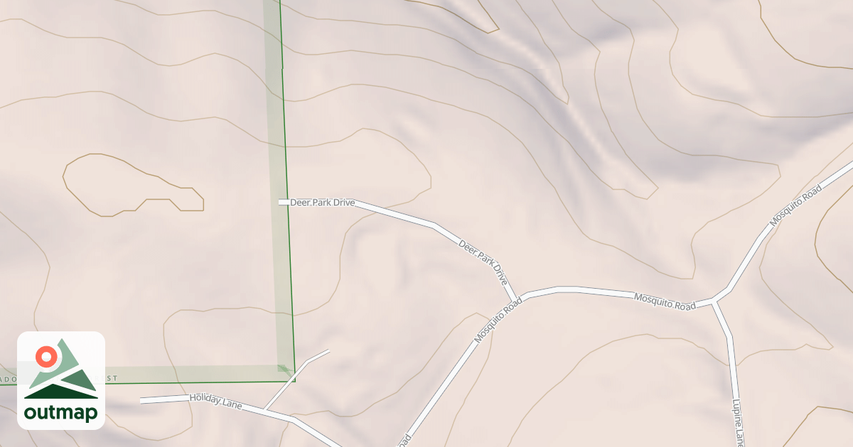 Map of CULDESAC