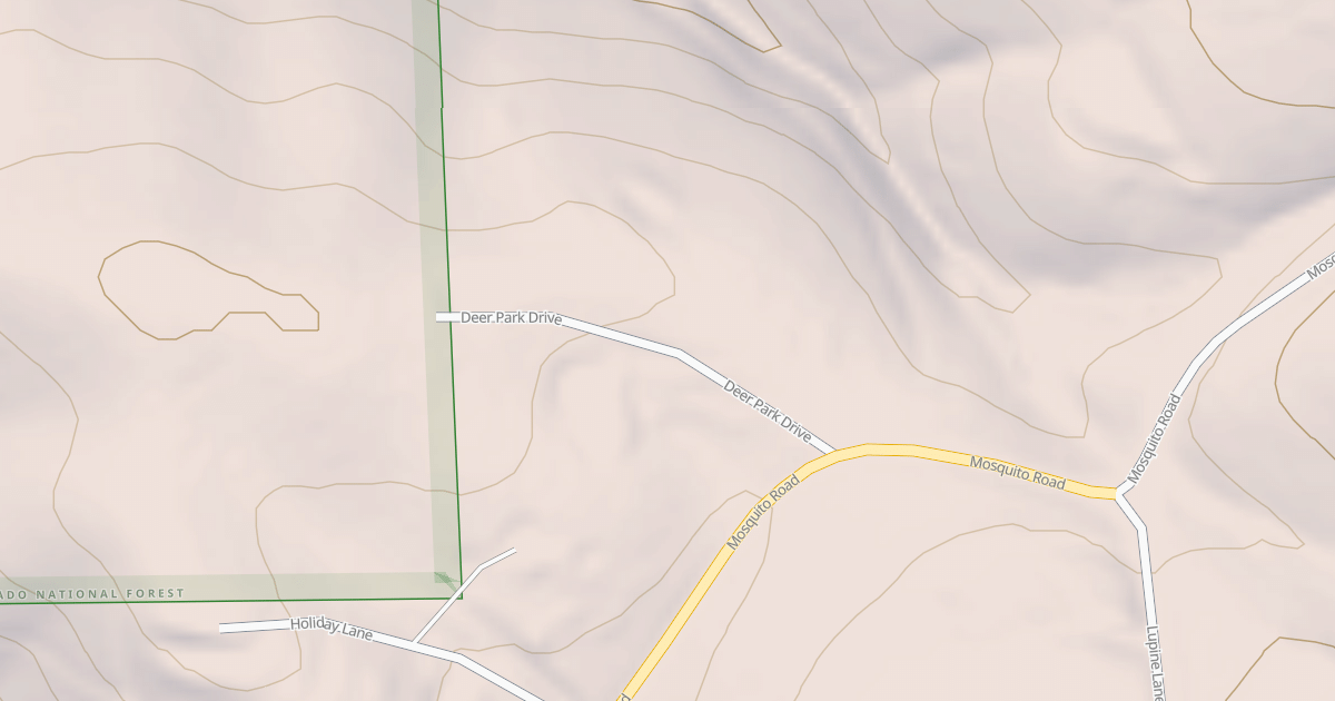 Map preview of CULDESAC