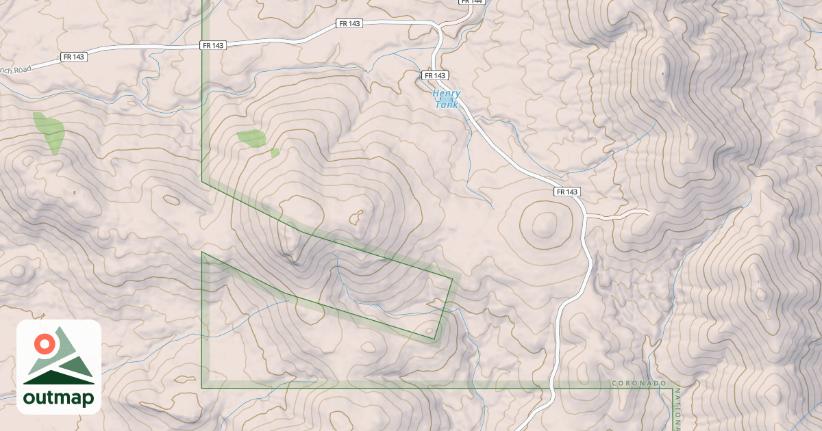 Map of ALTO SITE