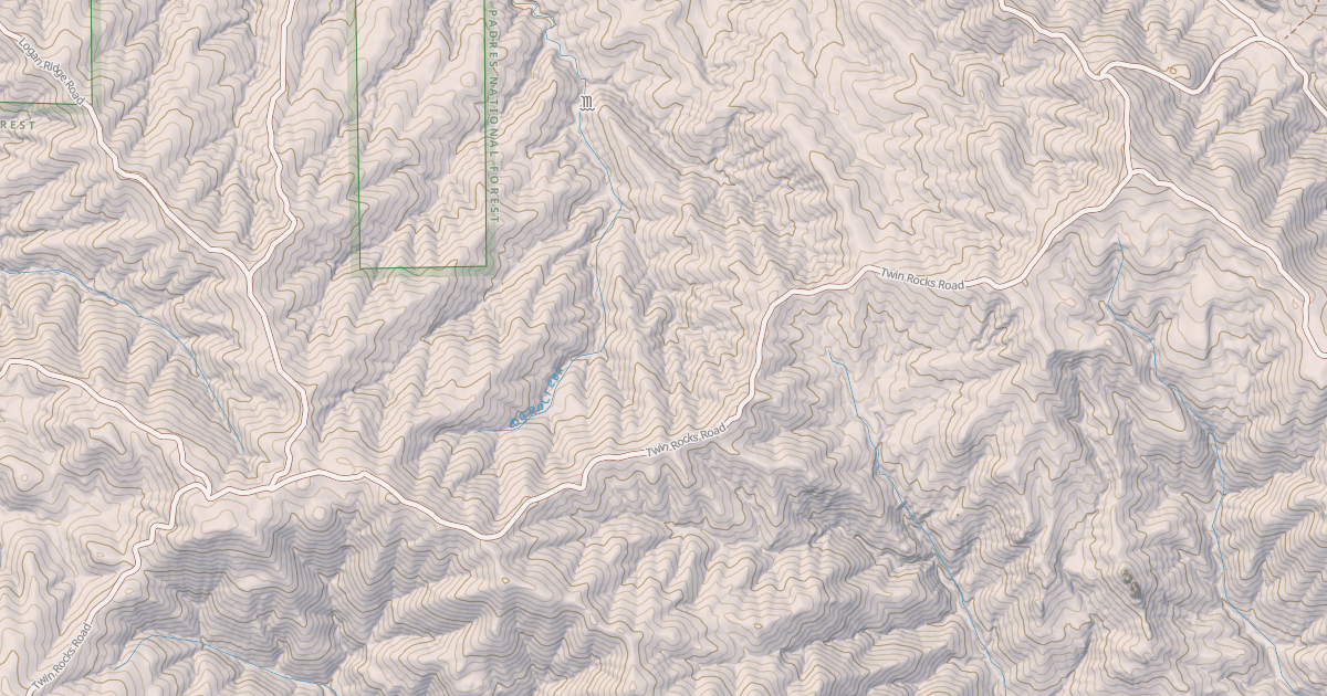 Map preview of USFS Motor Vehicle Use Map Trails 6868