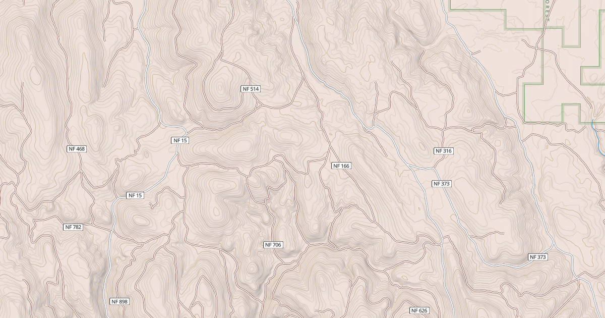 Map preview of E FORK WOLF CK COLOCATED  MRS