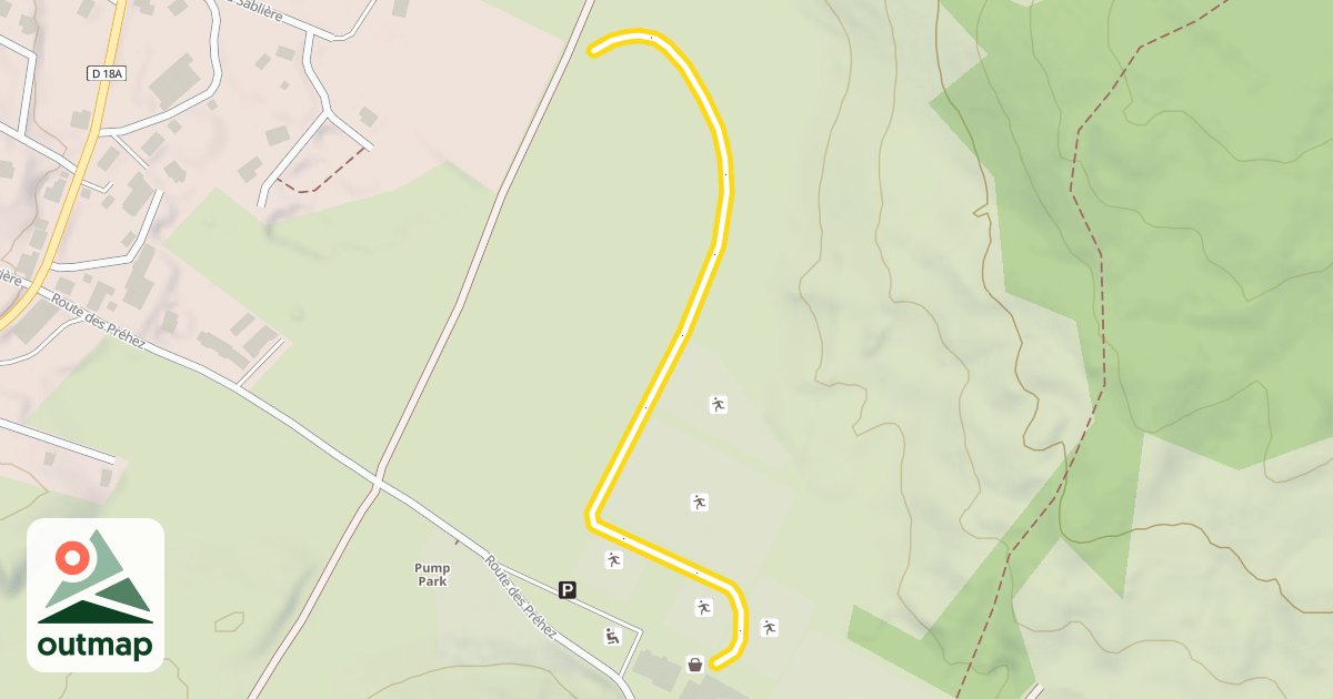 Map of La Plaine