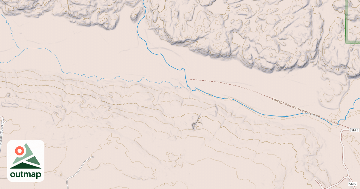 Map of Clowry-nestoria Trail