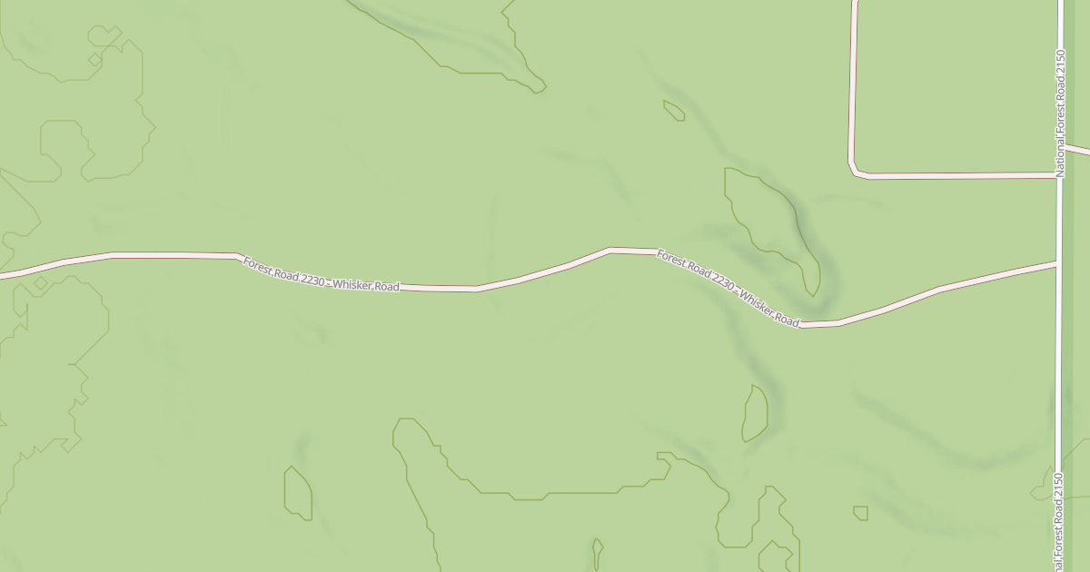 Map preview of WHISKER ROAD