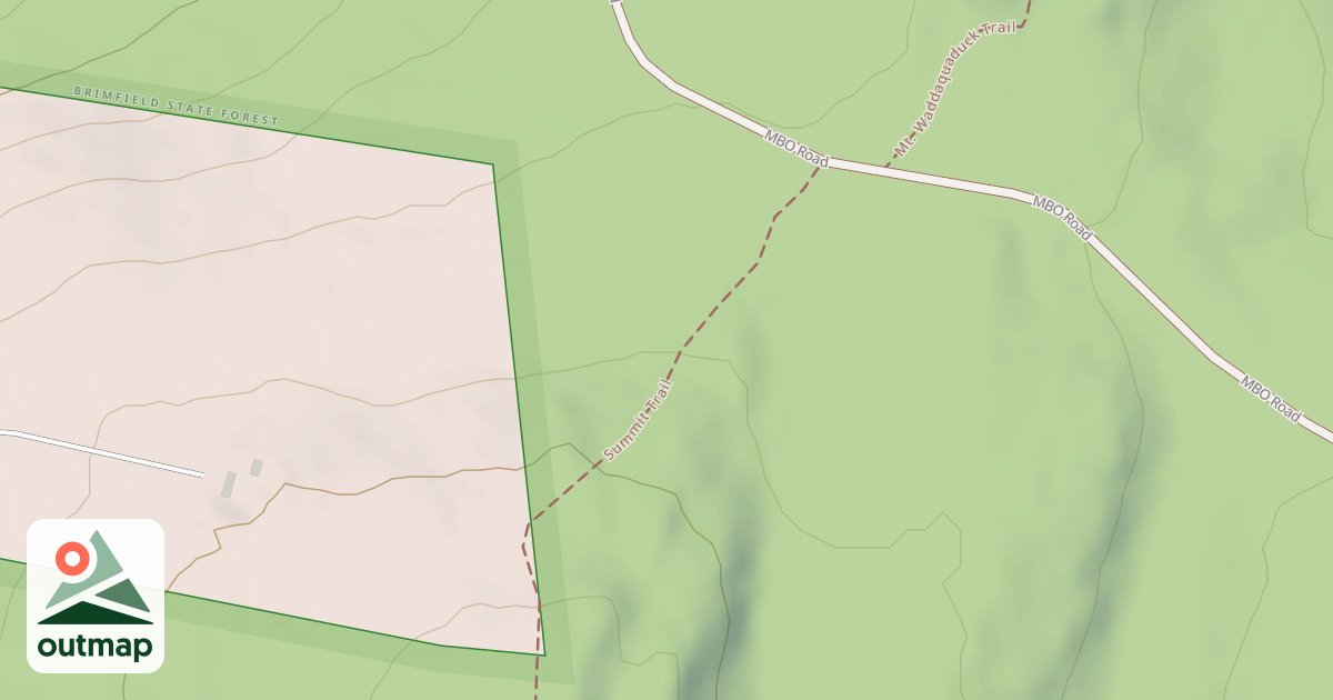 Map of Summit Trail