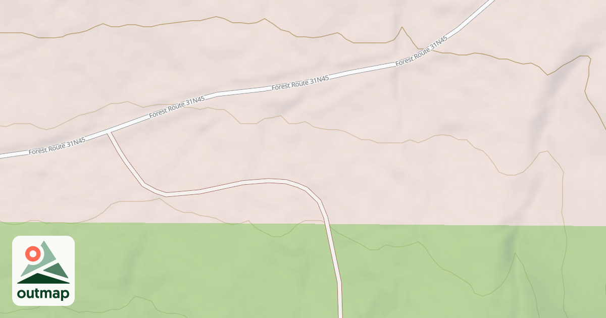 Map of NORTH MINERAL