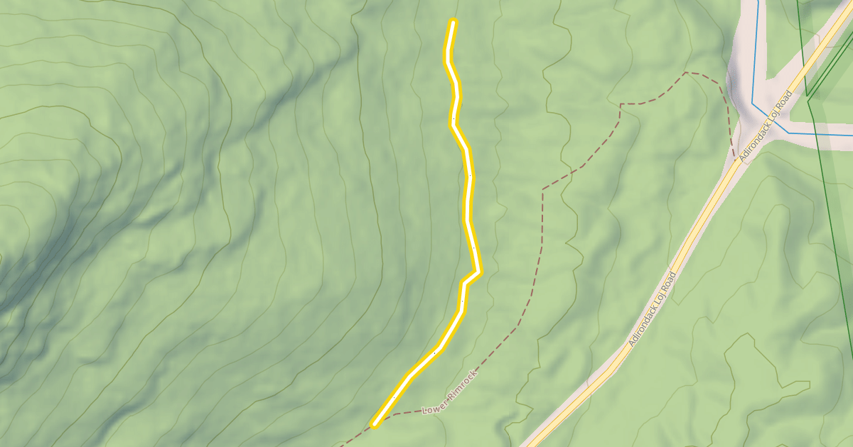 Map preview of Upper Rimrock