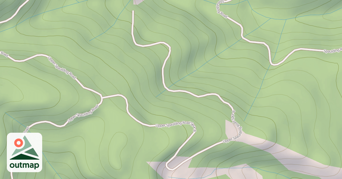 Map of UPPER SPAULDING