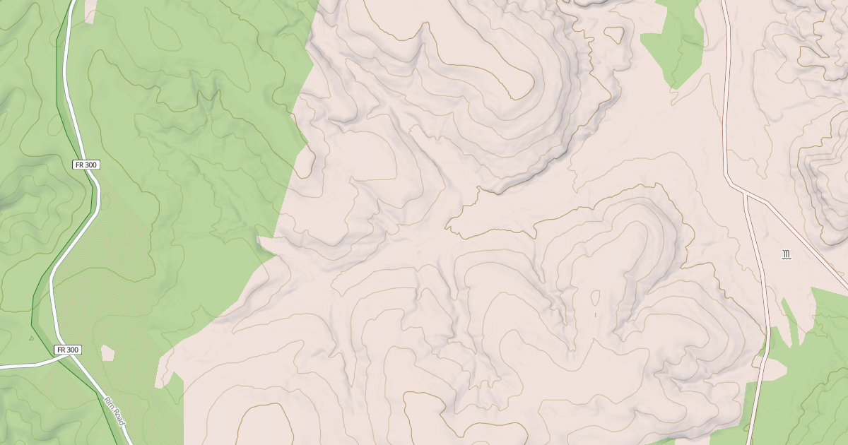 Map preview of USFS National Forest System Roads {88D40F02-2DED-4429-B3A7-50DE969217EB}