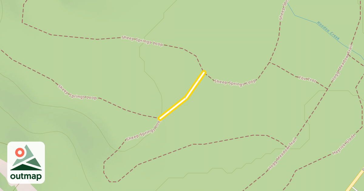 Map of Katy's Kutoff