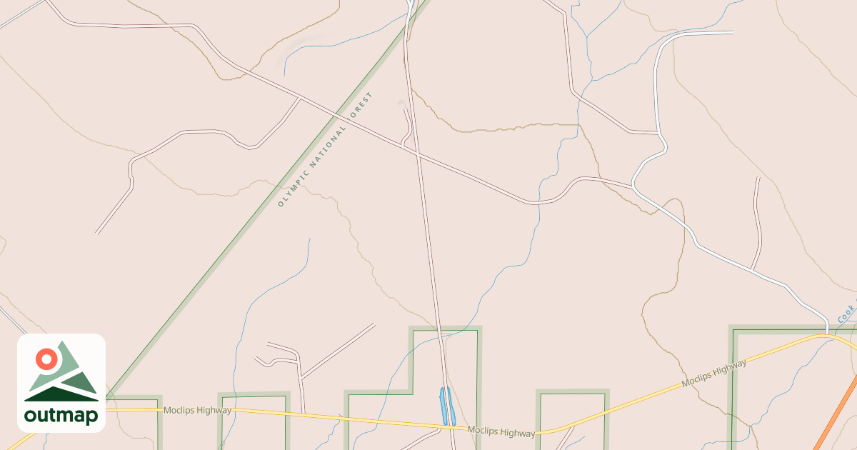 Map of USFS National Forest System Roads {22EBF677-B07B-489F-AA29-E05A5233F5FA}