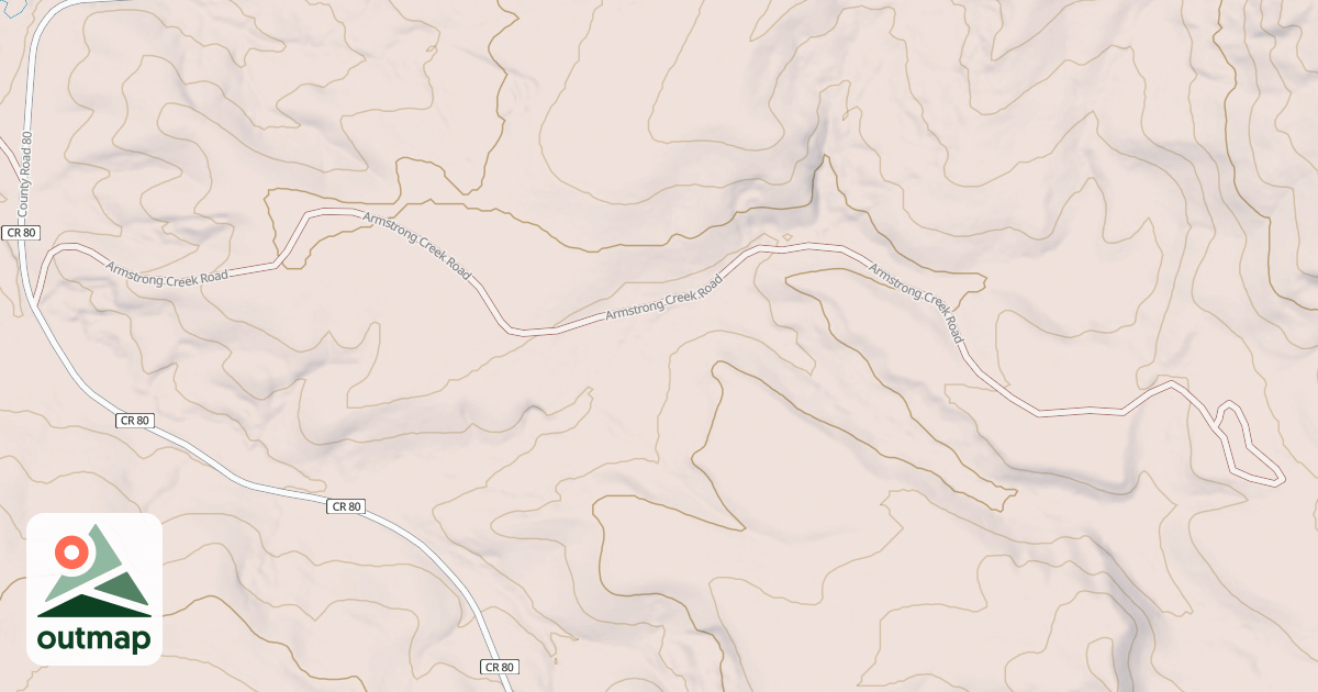 Map of ARMSTRONG CREEK