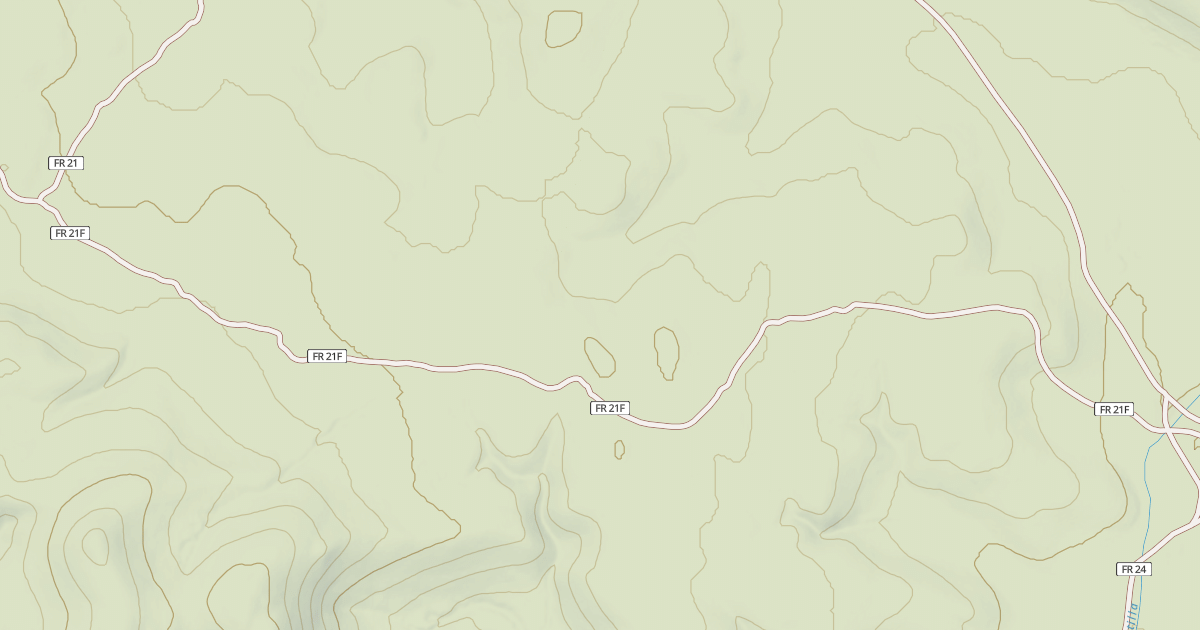 Map preview of USFS National Forest System Roads {FA6A04ED-8810-4B69-ADB4-2350D4832676}