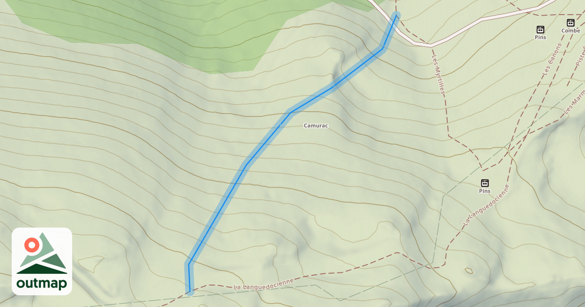 Map of Les Rhodos