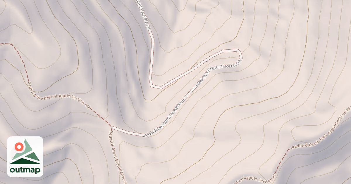 Map of TRACE BRANCH