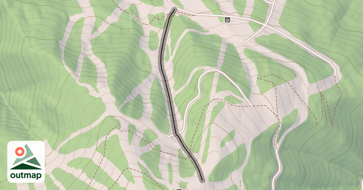 Map of Ute Chute