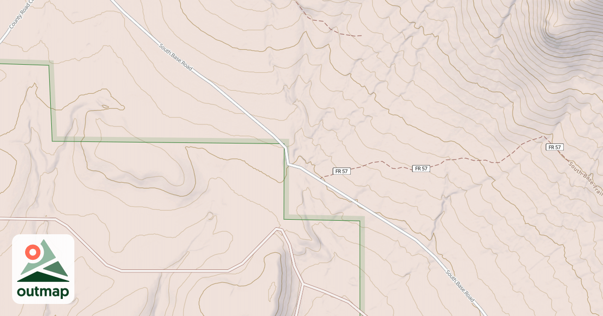 Map of SOUTH BASE