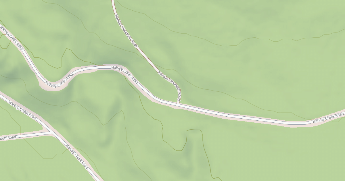Map preview of HANLON MTN