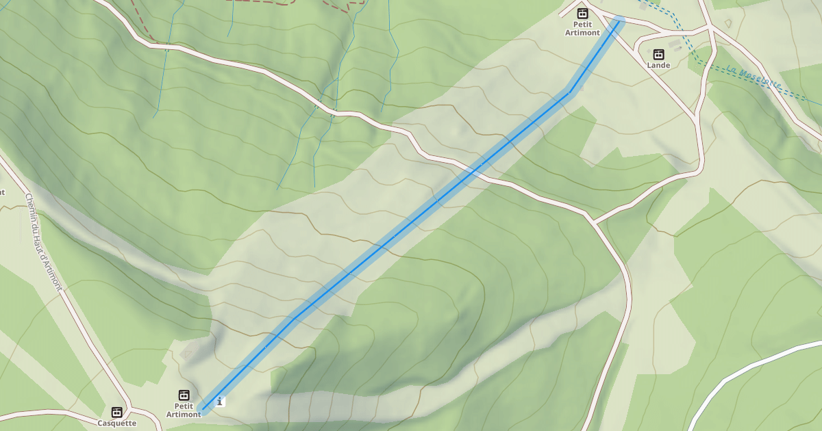 Map preview of Stade de Slalom