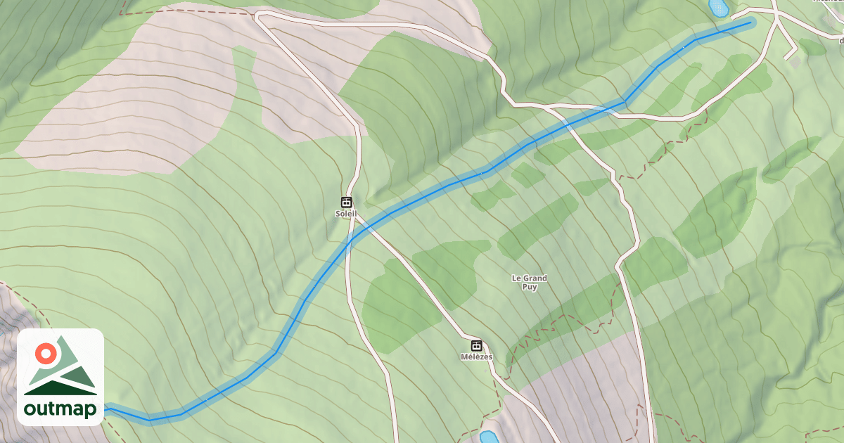 Map of Savernes