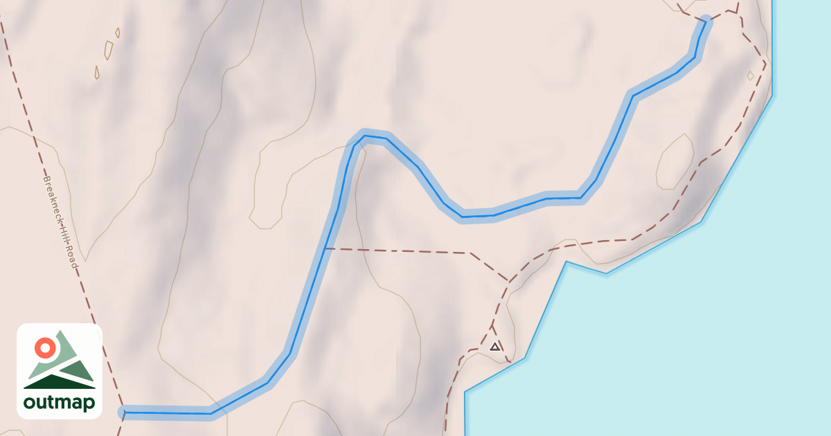Map of Cat Rocks Road