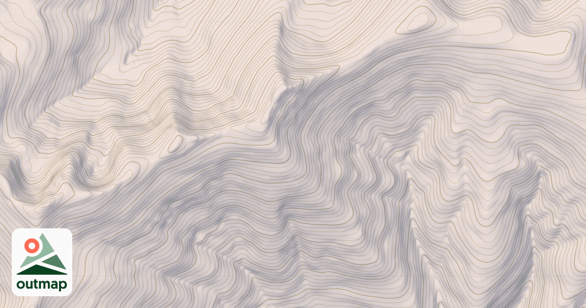 Map of Arid Peak